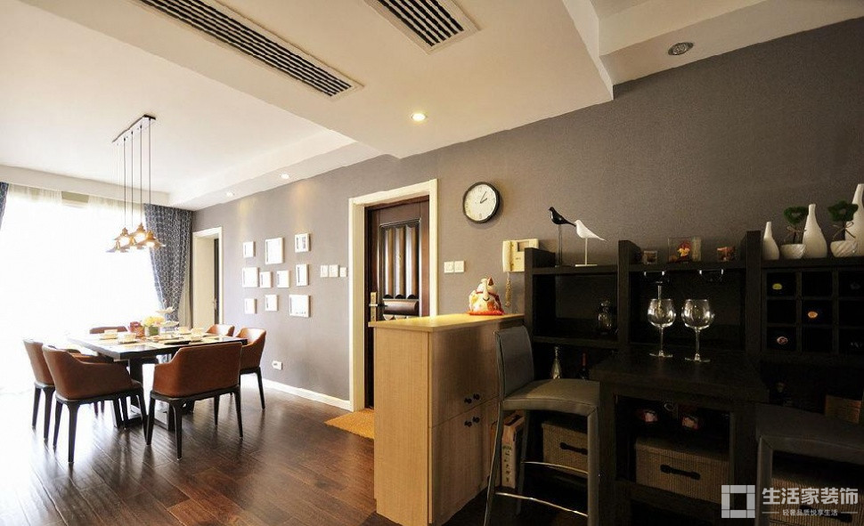 峰光无限装饰——灰蓝色北欧风，比高级灰还有范