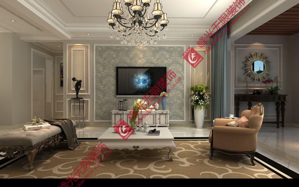 世纪城三居室欧式风格