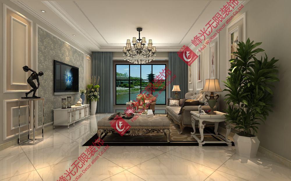 世纪城三居室欧式风格