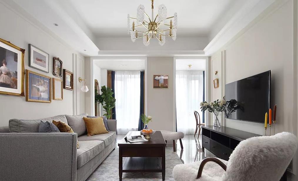 110m²美式简约两室两厅，优雅不失质感的小资生活