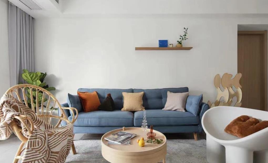 108m²北欧风格三居室，简约舒适上档次