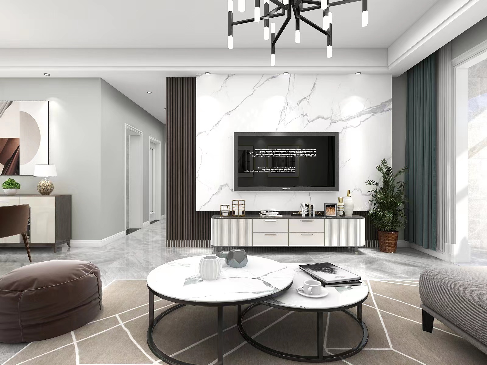 天河望江郡  现代简约-137