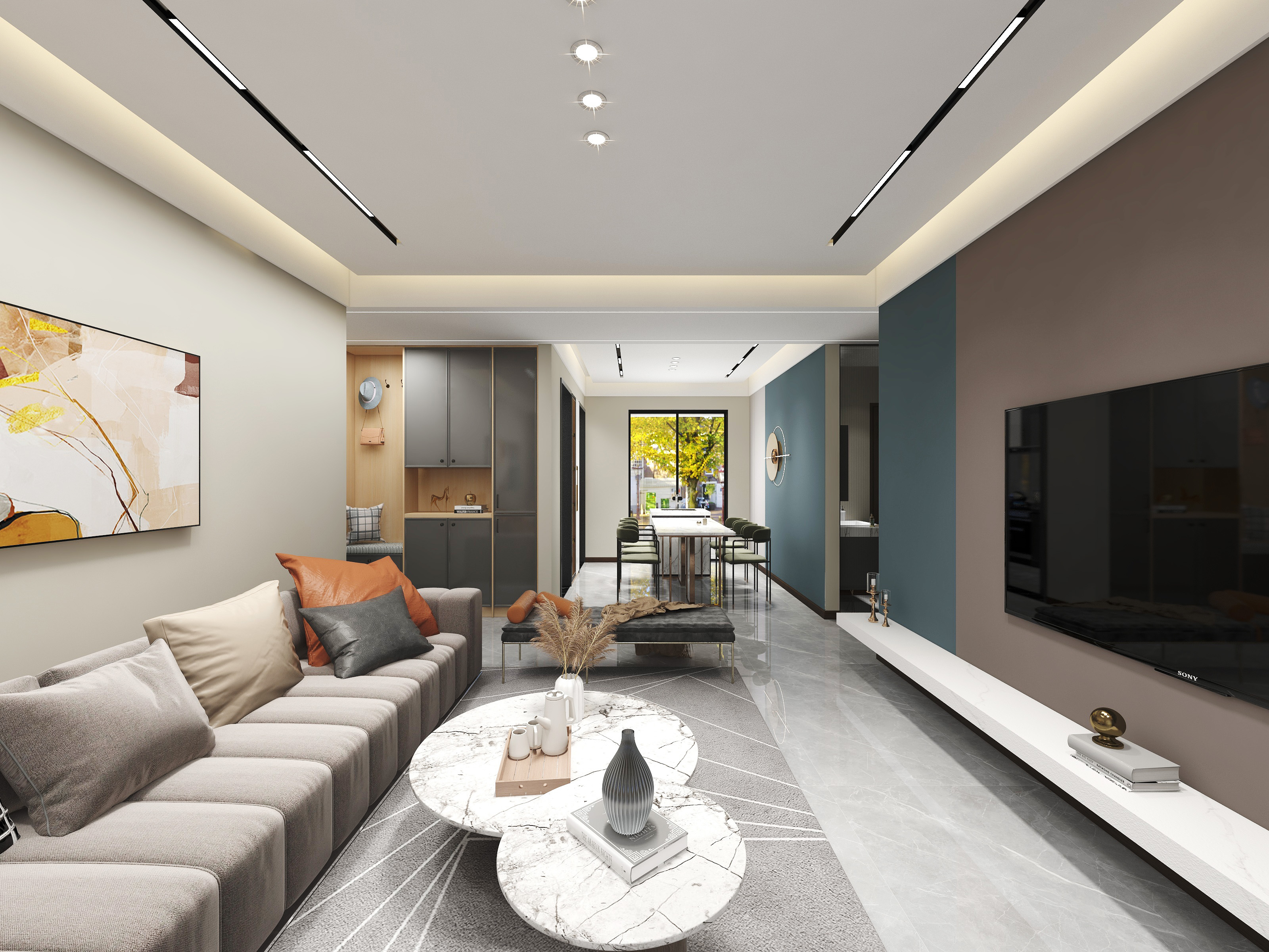 公园壹号  无主灯设计-127