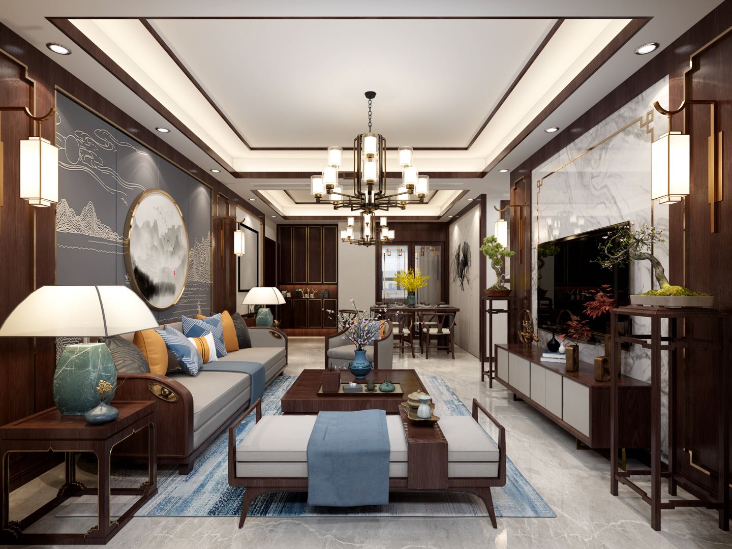 金辉世界城  中式风格-130