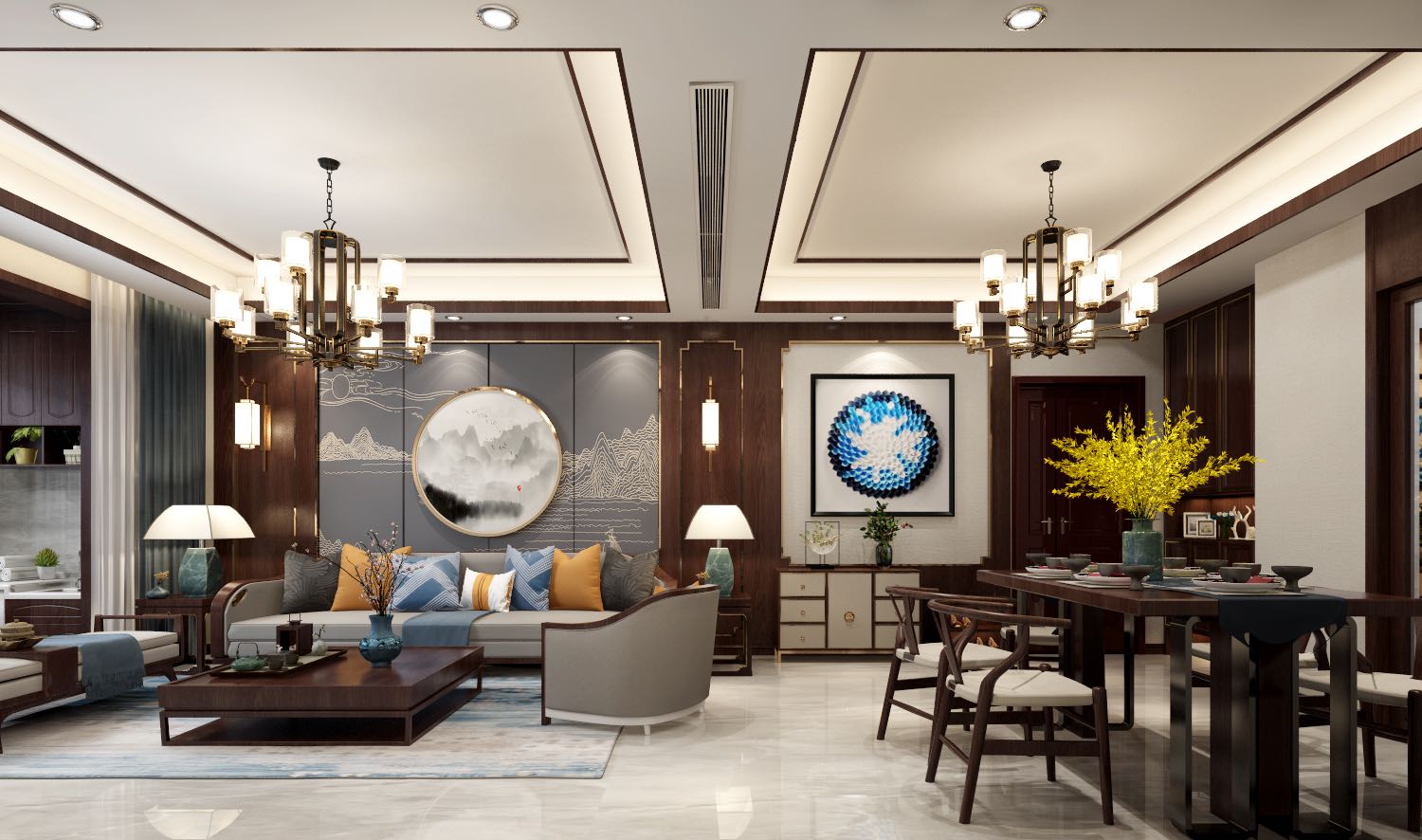 金辉世界城  中式风格-130