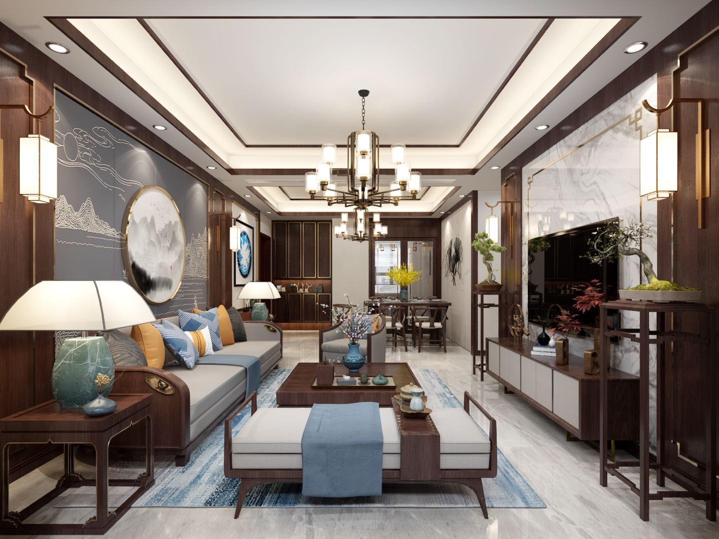 金辉世界城  中式风格-130