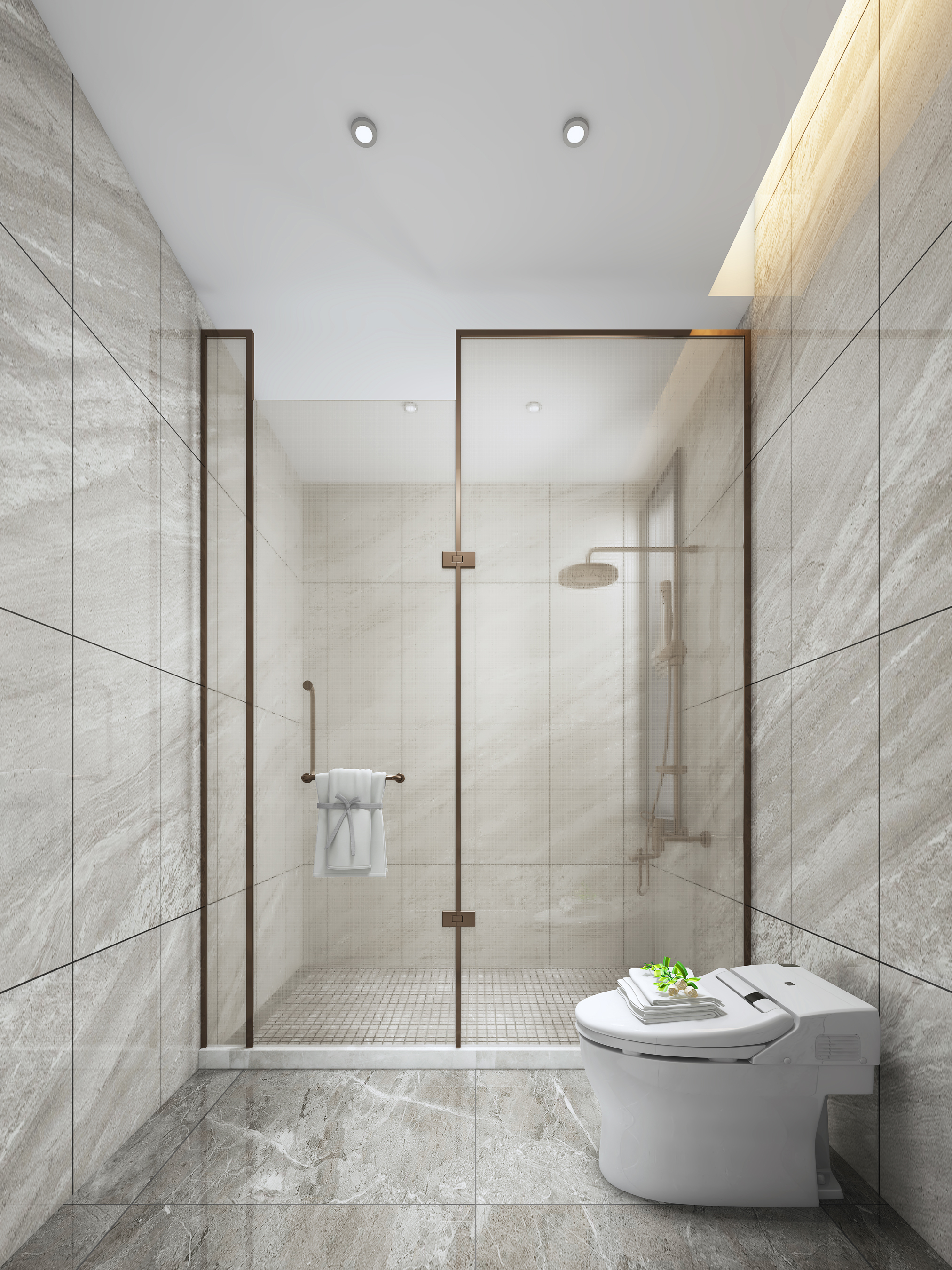 新荣府顶楼复式-现代简约