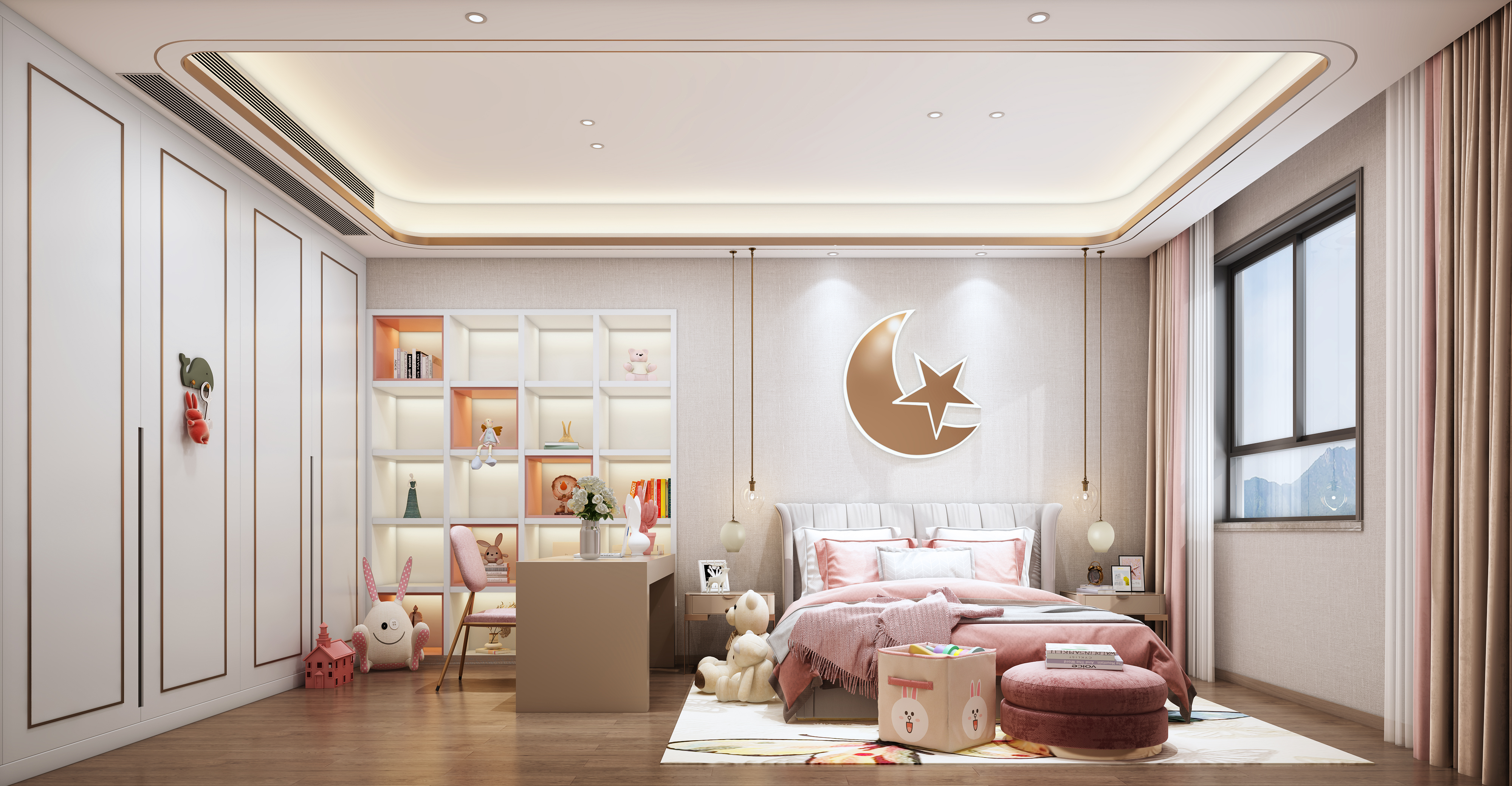 新荣府顶楼复式-现代简约