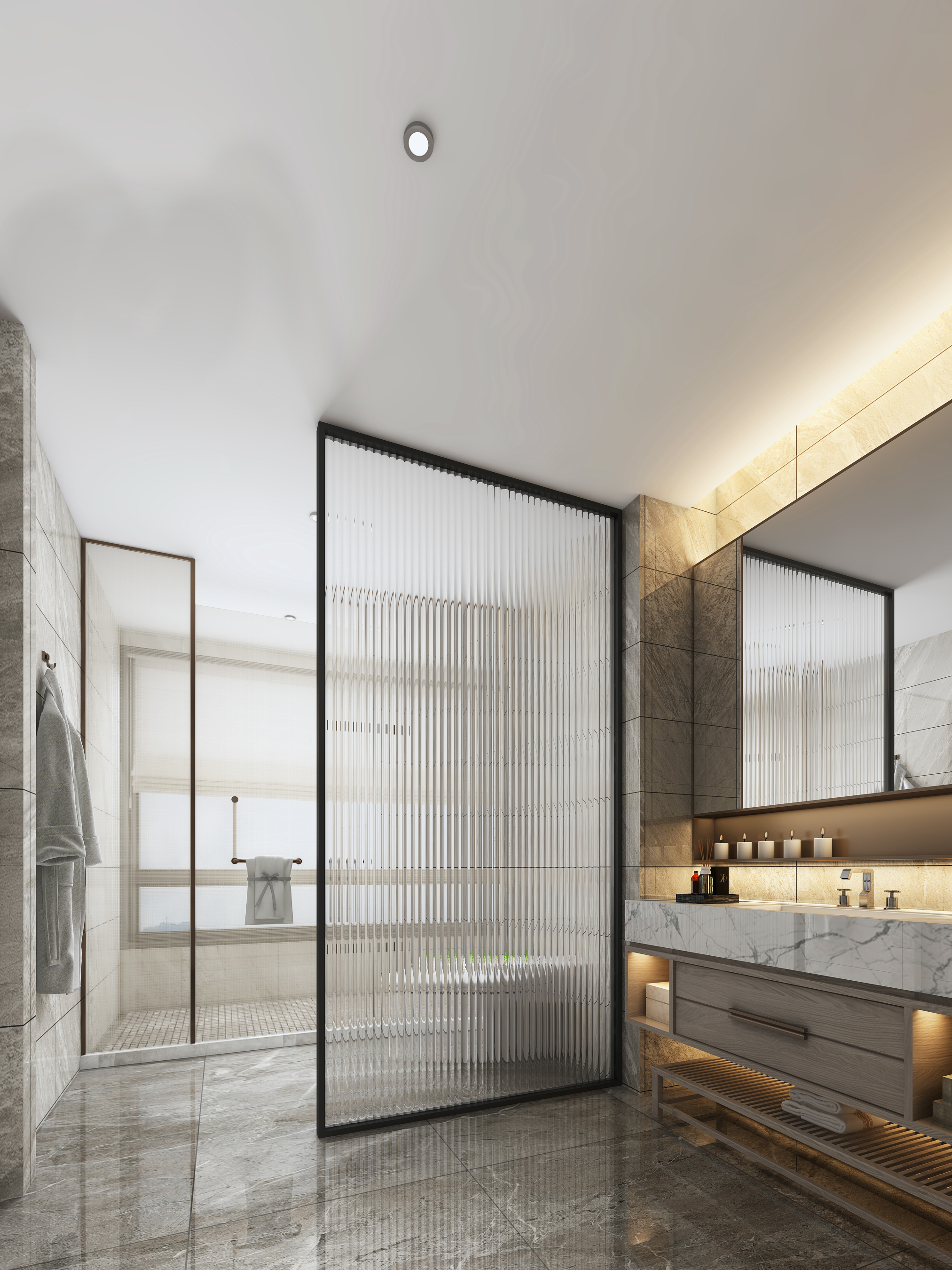 新荣府顶楼复式-现代简约