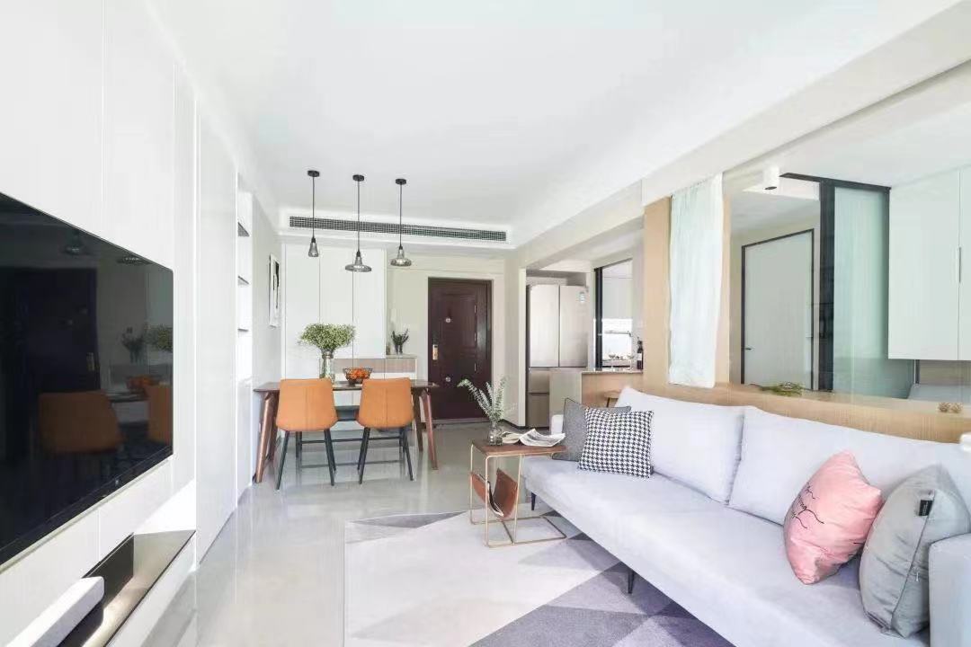 74m²北欧风格设计，舒适和惬意无处不在