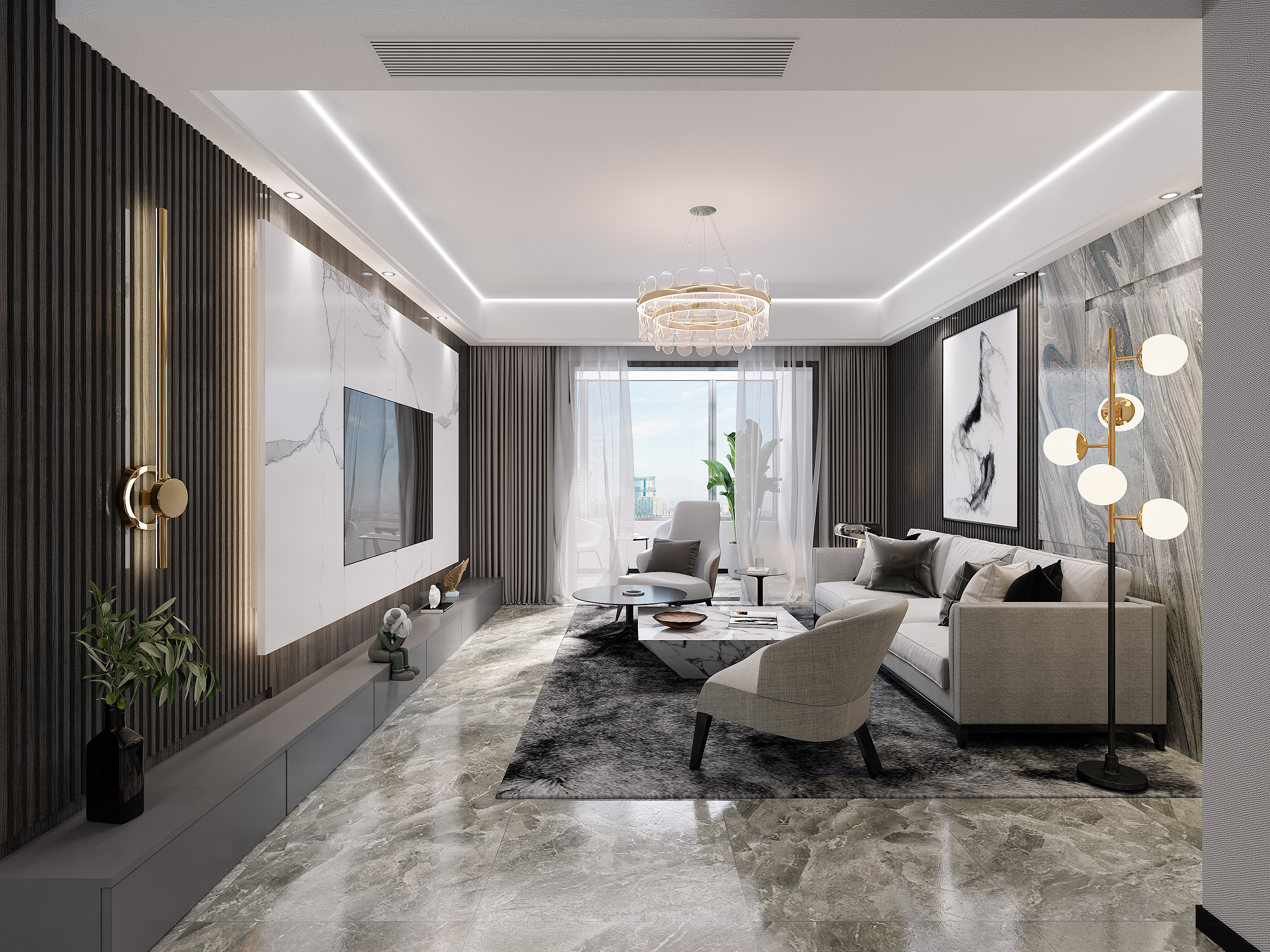 金泰滨江国际132-轻奢