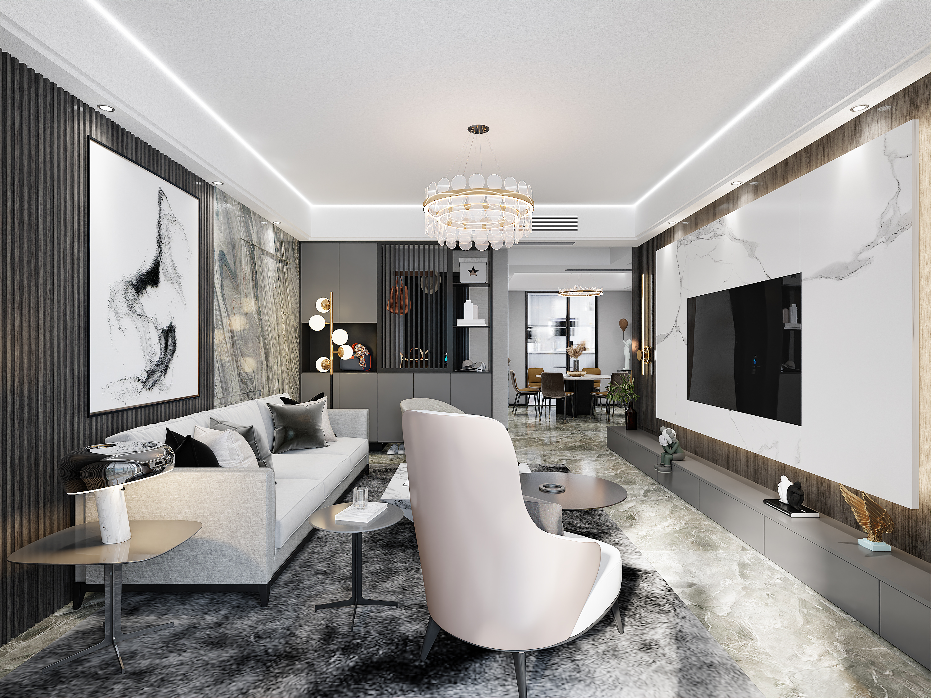 金泰滨江国际132-轻奢