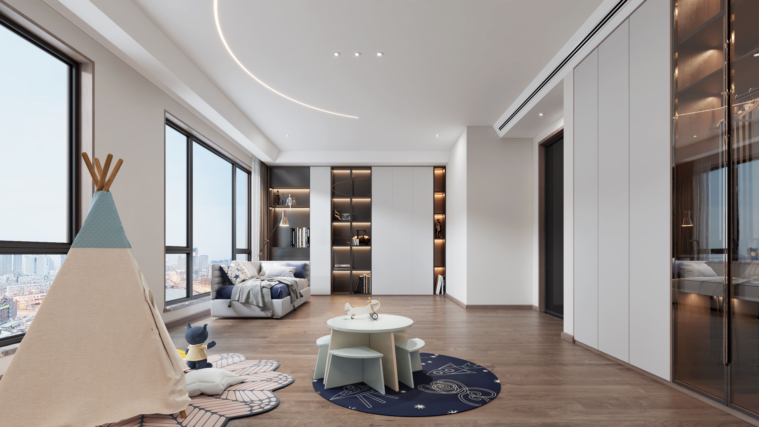 龙湾半岛400现代简约