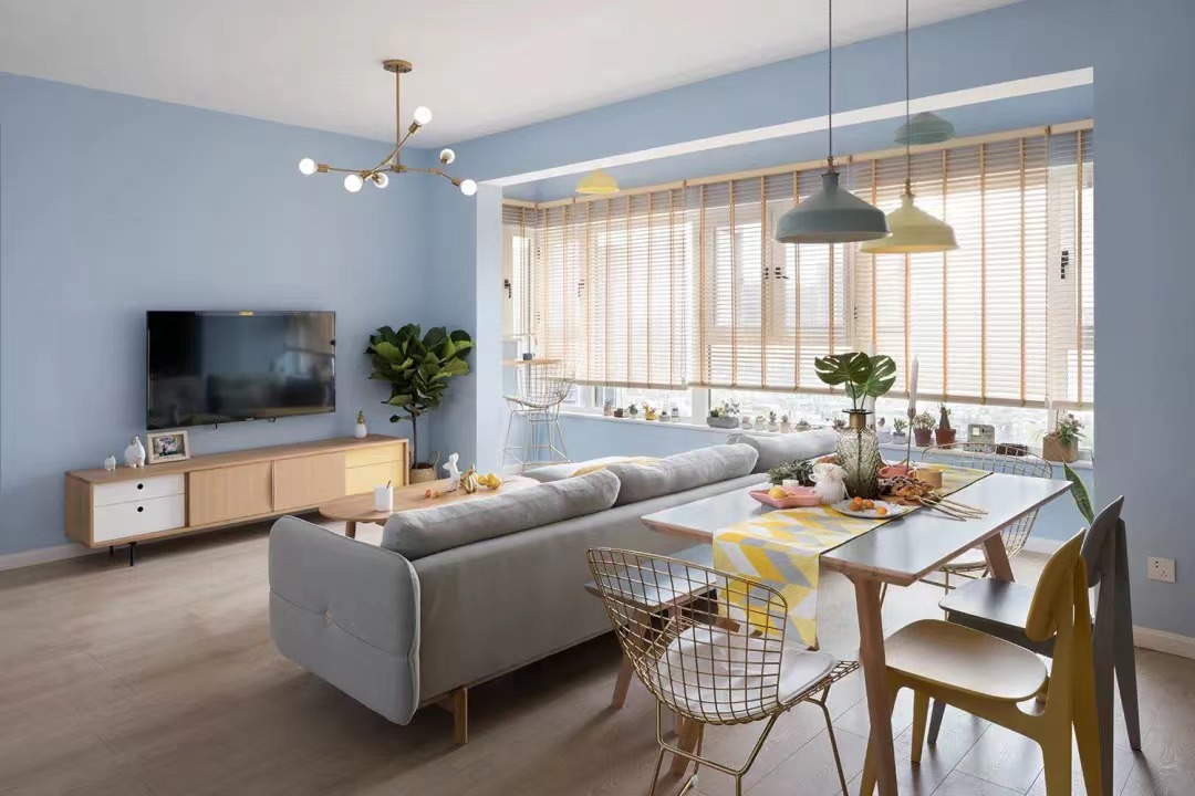 98m²北欧风温馨三室，清新又温馨的小窝等你回家喔