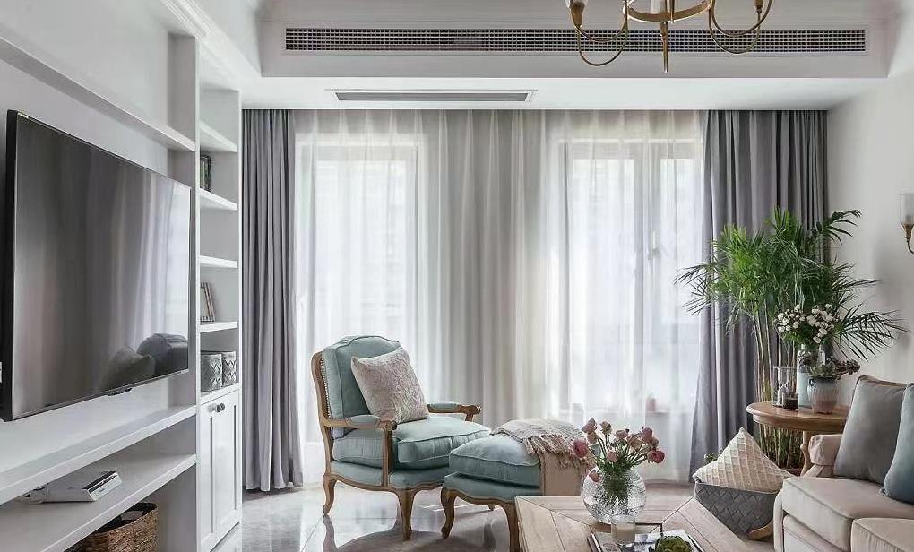 120m²美式装修风格，一见倾心的优雅格调