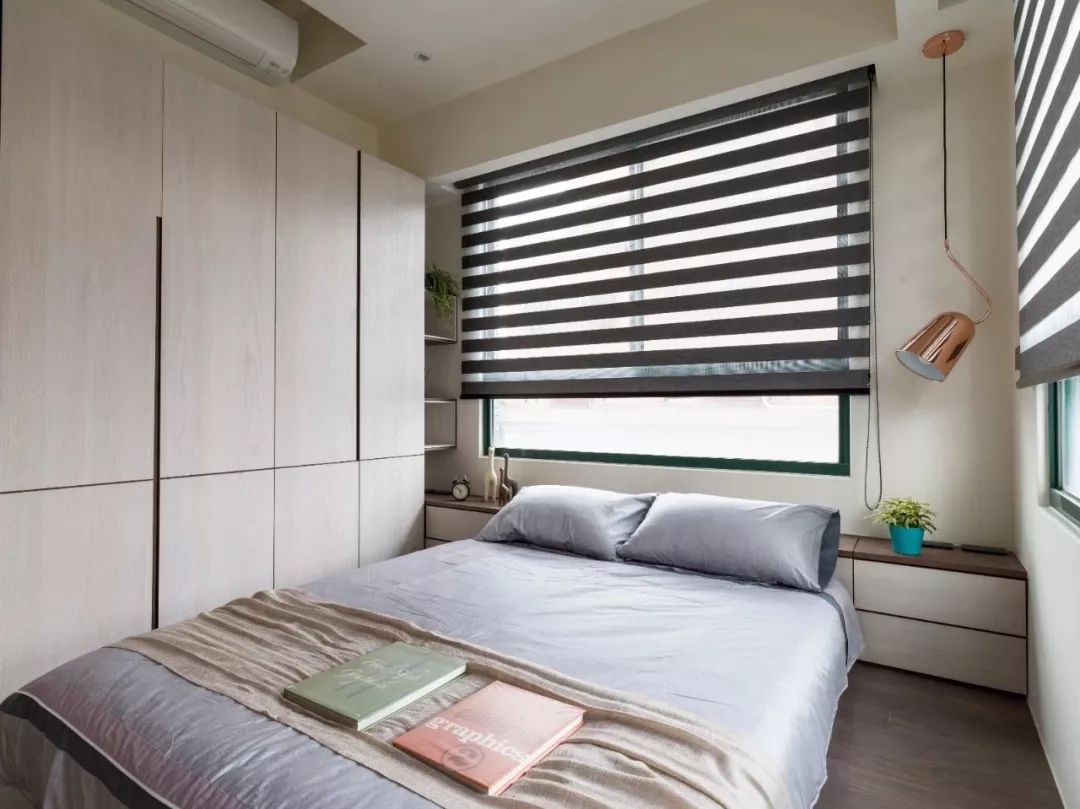 无门把手的柜子，让小户型充满极简范，你家也做个吧