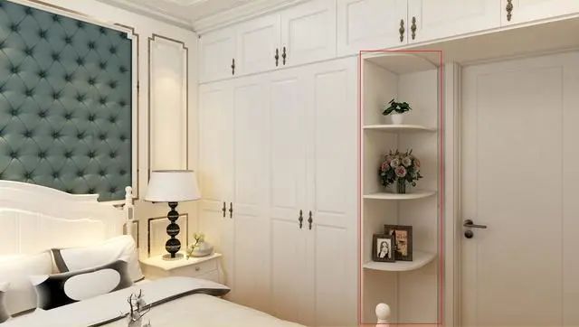 衣柜转角打半圆角已out了，做一个凹槽，实用百倍